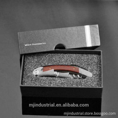 Multi-function standing wine opener corkscrew